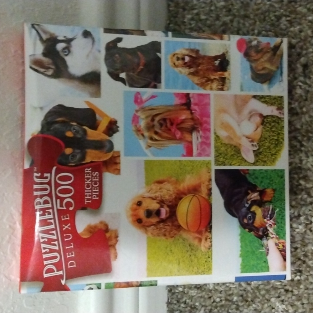 $1 if bundled dog puzzle